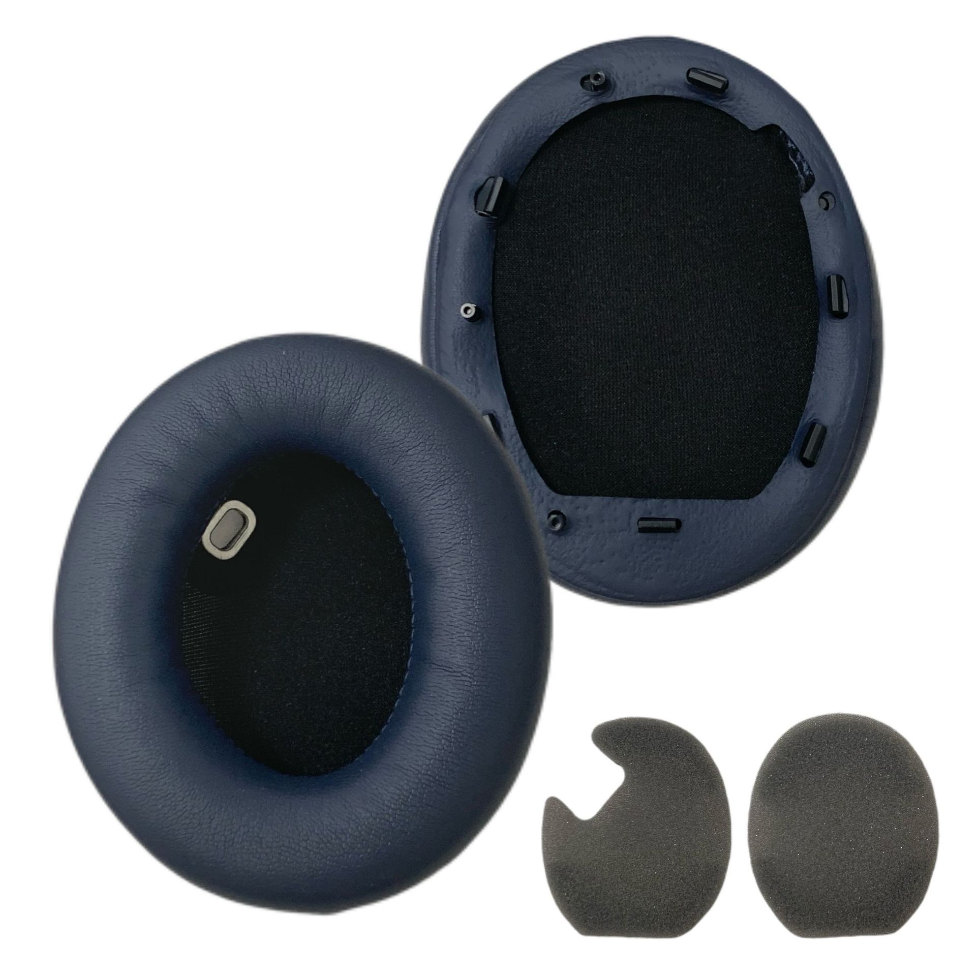 Orejeras de proteína azul 1000XM4 [1 pieza con pieza adhesiva/almohadilla de algodón gratis]