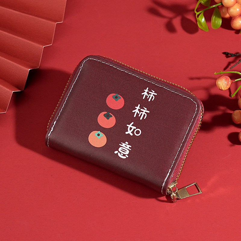 Nuevo tarjetero de dibujos animados antimagnetismo femenino pequeño y lindo, de gran capacidad, tarjeta de identificación múltiple, tarjetero, monedero