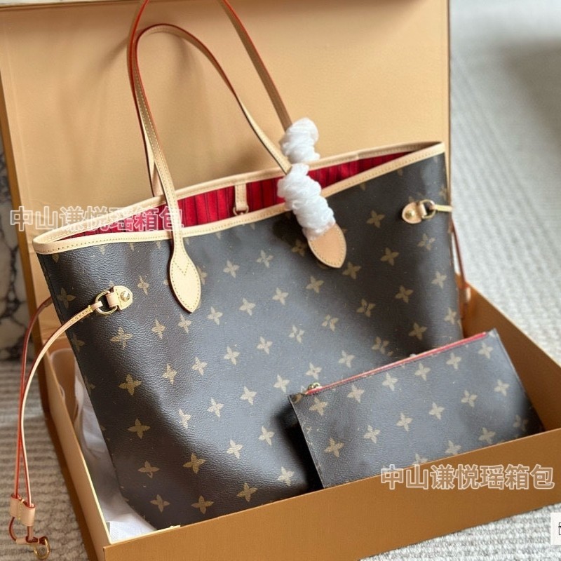 真皮包包女老花盒子包化妆盒新款高级感女士手提水桶包斜挎小包|undefined