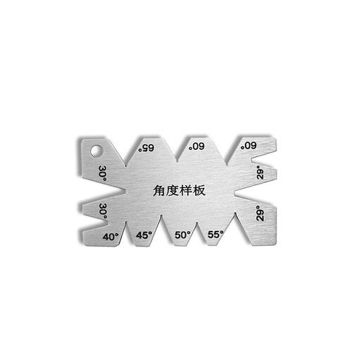 Bevel square angle gauge template stainless steel protractor angle measuring tool
