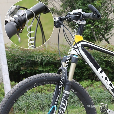 Electric Motorcycle Anti-Theft Lock, Mountain Bike Helmet Lock, Scooter Hat Lock, Hook Combination Lock, Zinc Alloy