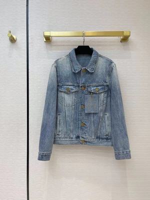 L家21春秋款怀旧复古风洗水牛仔夹克街头帅气皮革宽松显瘦外套女|ms