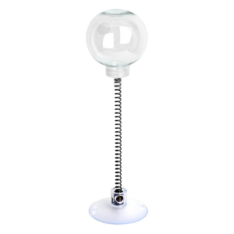 Nuevo juguete para gatos con ventosa dispensadora de premios, varita para mascotas, bolas de premios oscilantes para aliviar el aburrimiento, entretenimiento automático, educativo y divertido.