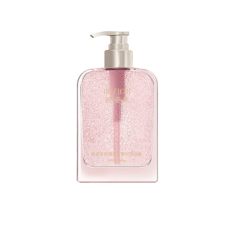 Rose Water Scrub, miel de baño exfoliante, gel de baño de fragancia persistente, limpio, hidratante, sin deslizamiento falso, genuino
