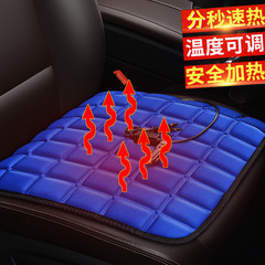 クロスボーダーの方眼加熱の小さい方のクッションの自動車の座布団のシングル席の卸売りの冬の座布団の内装用品のアクセサリーの加熱のクッション