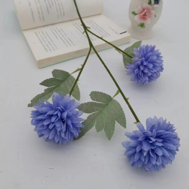 파란색