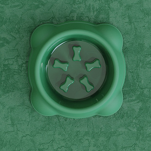 Whole Store Free Shipping Dog Bowl Wholesale Small and Medium-Sized Dog Feeder Pet Slow Food Bowl Dog Food Bowl Anti-Slip and Anti-Knock over Box