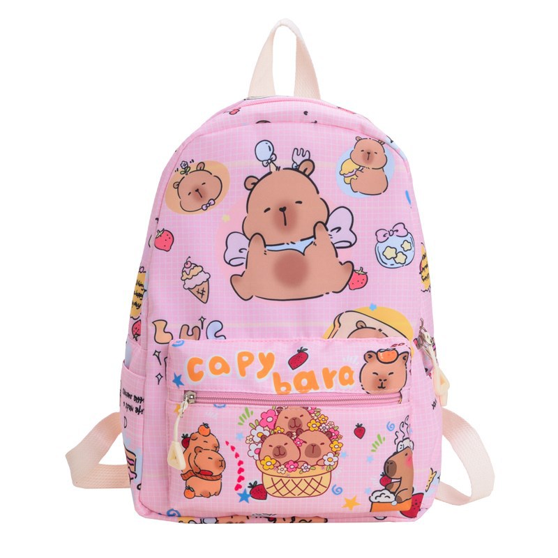 Mochila de dibujos animados japoneses para niños y niñas