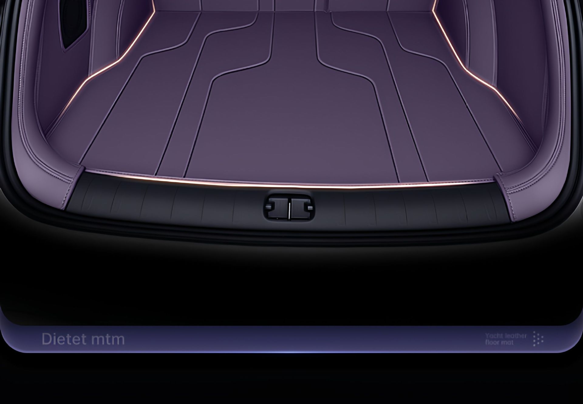 Suitable for Zero Lafa5 Trunk Mat Full Surround 26 Car Modification Interior Decoration Accessories Trunk Mat