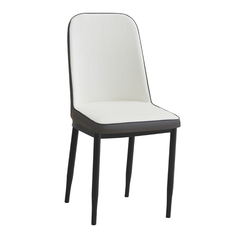 Silla de comedor de lujo ligera, taburetes domésticos, estilo nórdico simple, mesas y sillas de maquillaje en línea, restaurantes de hotel, mesas y sillas de comedor de hierro forjado