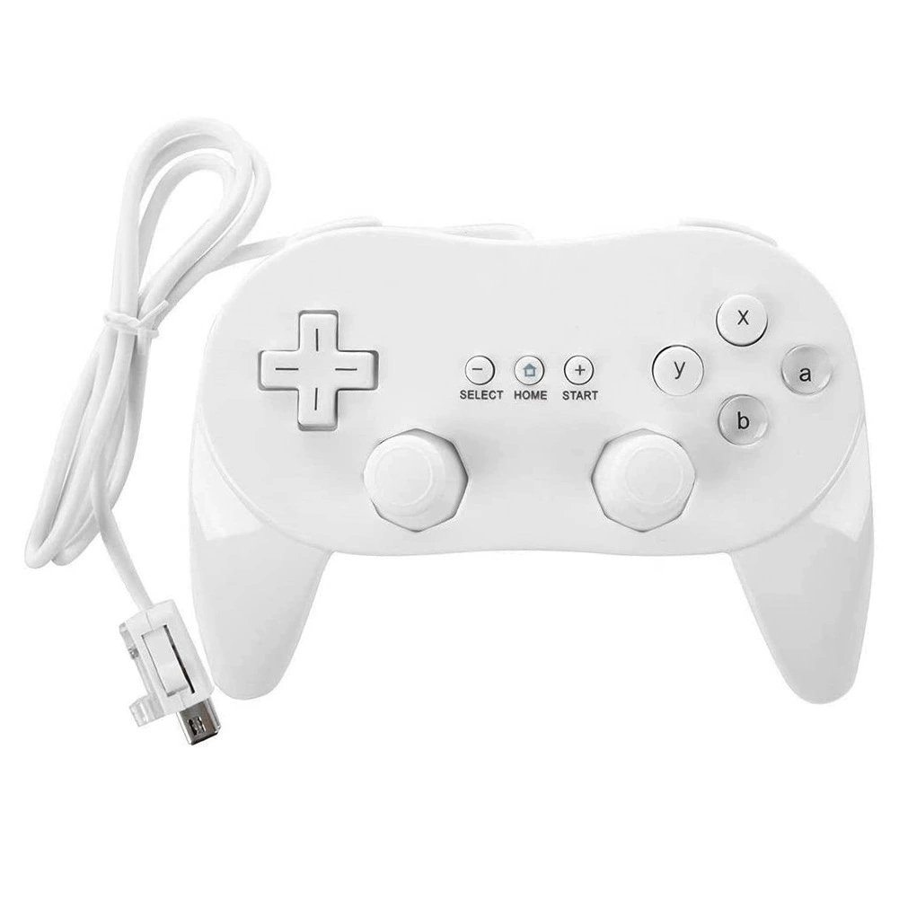 Совместимый контроллер Wii классический второго поколения, маленький Pro-контроллер для Wii