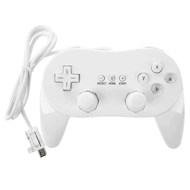 Совместимый контроллер Wii классический второго поколения, маленький Pro-контроллер для Wii