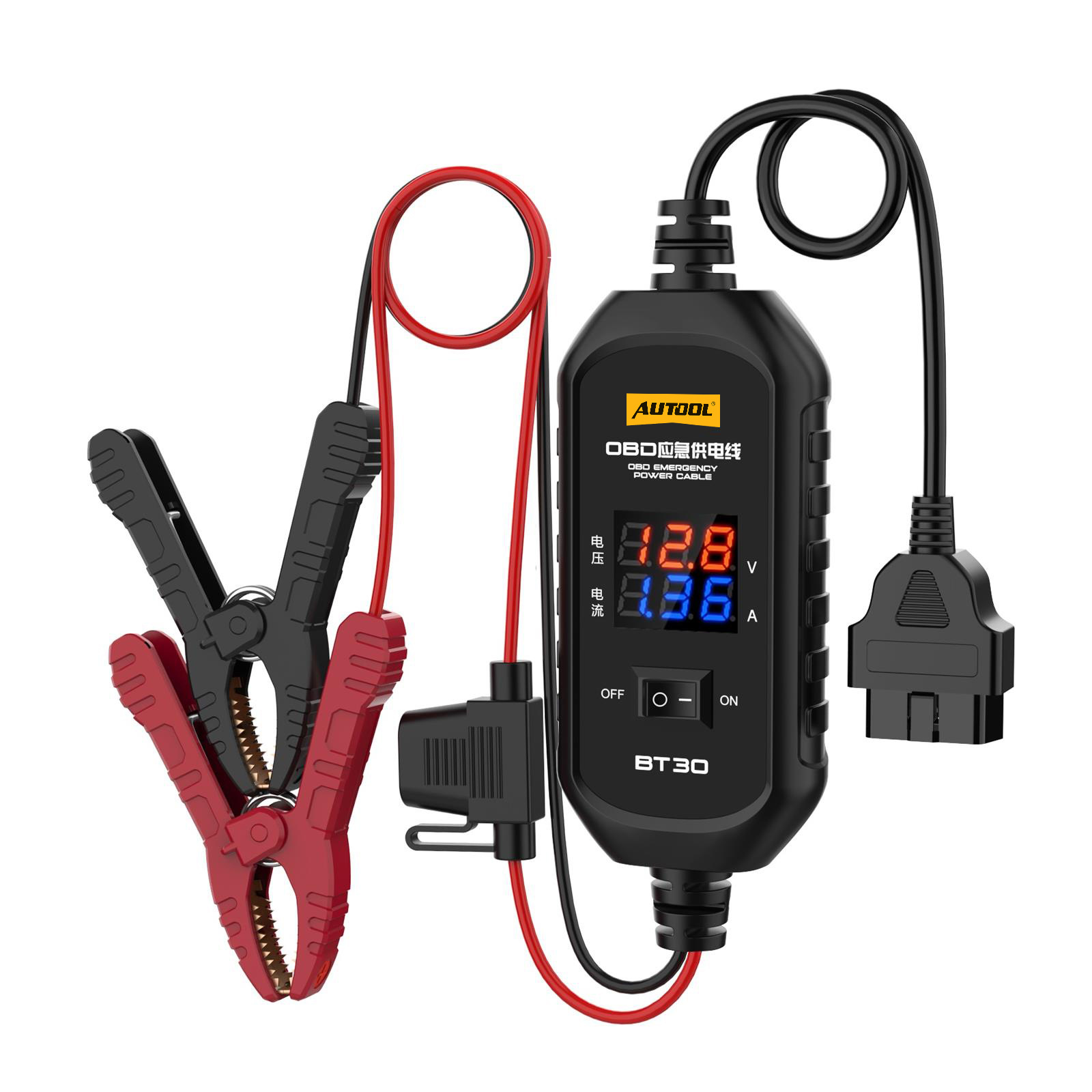 Cable de Alimentación OBD para Cambio de Batería de Automóvil