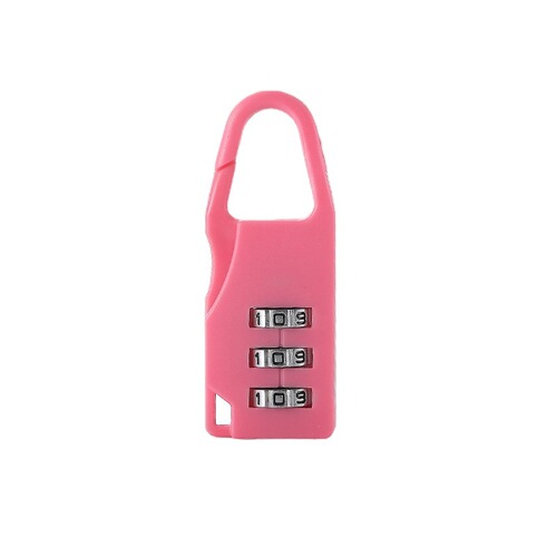 Plastic Combination Padlock Suitcase Child Schoolbag Zipper Padlock Backpack Combination Lock Padlock Small Gift for Gifting