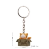 Please take away the yellow cat keychain