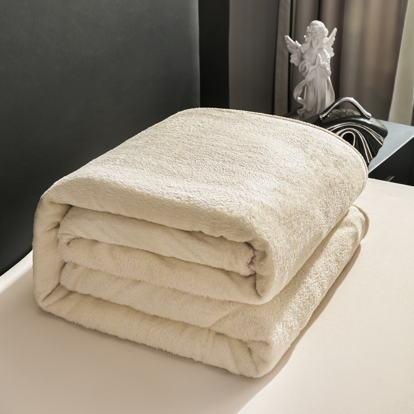 Transfronterizos simples Farai mantas de peluche primavera y otoño mantas de doble cara mantas de siesta mantas de aire acondicionado mantas de oficina mantas de chal