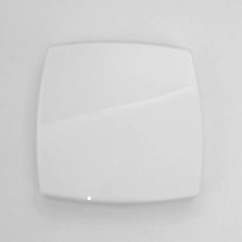 Портативное двустороннее зеркало для макияжа, складное ABS, 6.9×6.9×0.9 см, 2 HD стекла