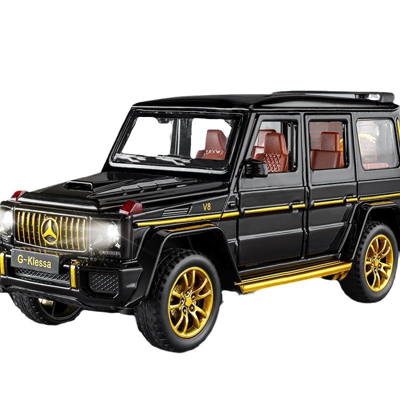 메르세데스-벤츠 빅 G 자동차 모델 합금 G63 자동차 모델 어린이 오프로드 차량 장난감 년 소년 자동차 모델 HUA GENG