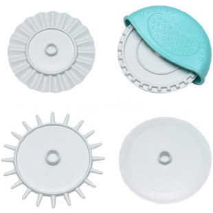 4 kinds of wheel baking dough cutting edge roller DIY baking biscuit corrugated sugar cake tool cutting mold