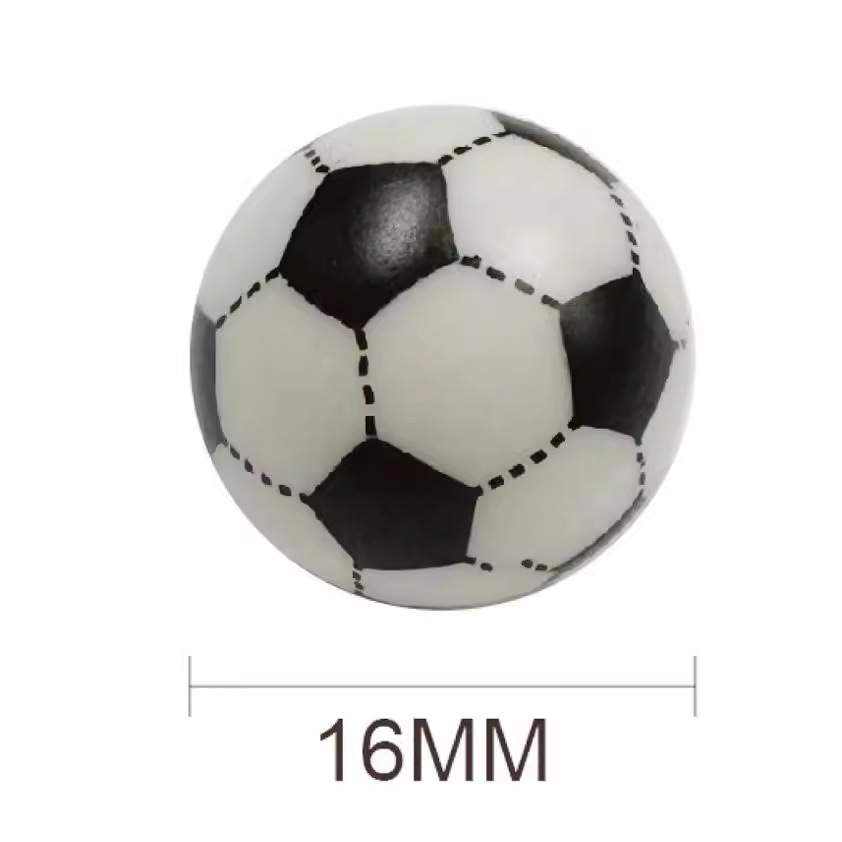 Plastic small football accessories double football table toy special small football factory direct sales