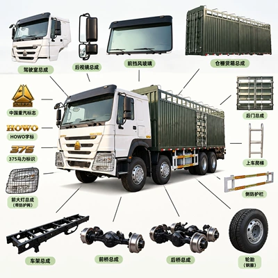 Howo front four-wheel rear Yük maşınları