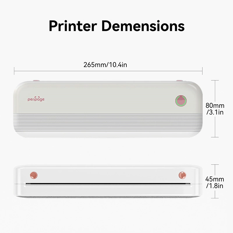 Handheld small printer, poster, (Cross-border trading), 4, bluetooth
