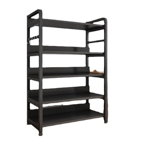 Kitchen rack floor-standing multi-layer multi-functional storage rack household shelf pot rack oven microwave oven storage rack