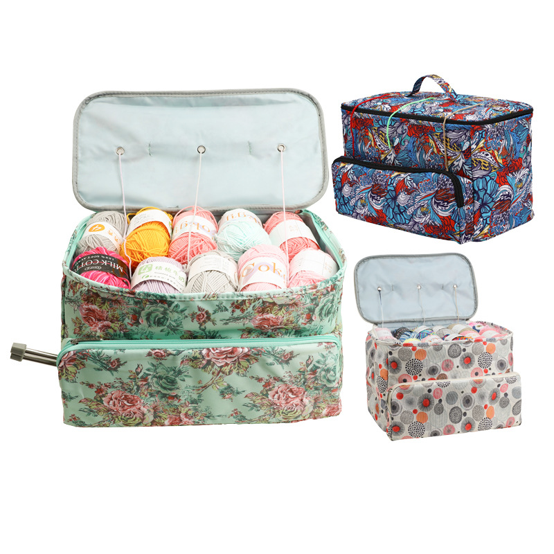big woven organizer bag