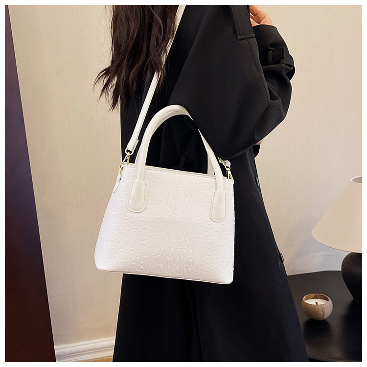 2024 New Fashion Crocodile Pattern Women's High Grade Handbag Single Shoulder Crossbody Bag BA_voghion.com