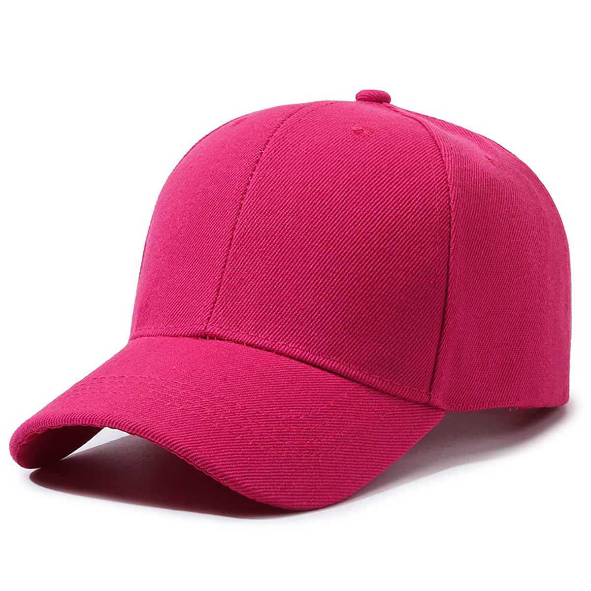 Sombrero de placa de impresión personalizada gorra de béisbol para adultos gorra de trabajo gorra de trabajo gorra de visera de color sólido logo bordado