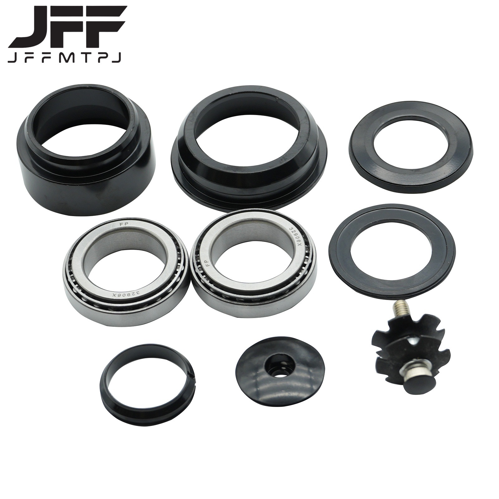 Electric Motorcycle Headset Eight-Piece Bowl Suitable for Light Bee S/X Steering Column Repair Accessories