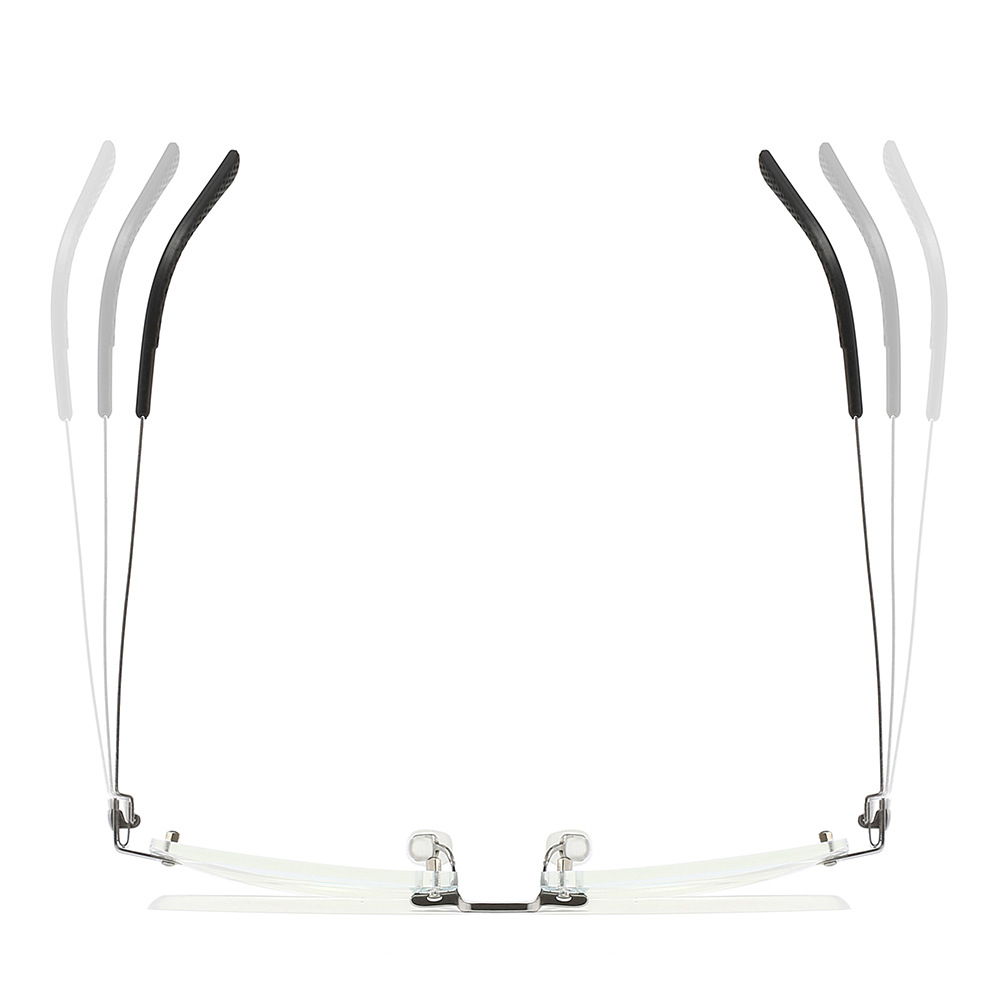 Nueva frontera gafas de lectura anti-Luz Azul ladrillo corte gafas de presbicia medio marco primavera pierna gafas de presbicia