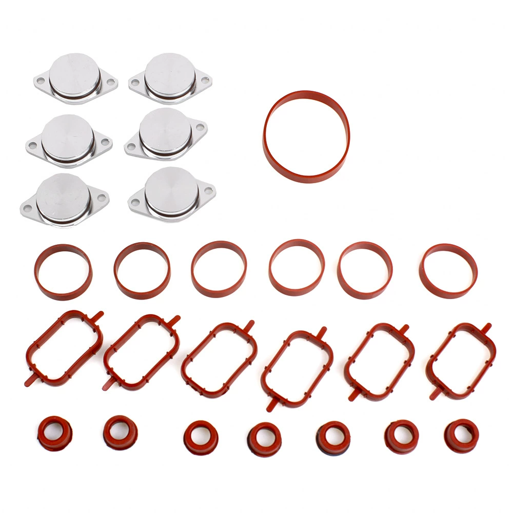 Ремонтный комплект для удаления вихревого клапана автомобиля, специальное кольцо-клапан 33 мм, подходит для дизельного двигателя BMW 35 серии