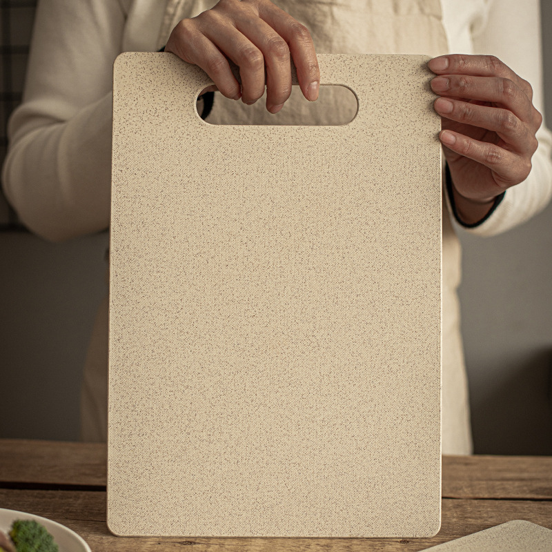 [Paja DE TRIGO antideslizante tabla de cortar de frutas] Estilo nórdico avena color hogar tabla de cortar dormitorio caso a prueba de moho