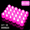 Electronic candle, layout, props indoor heart shaped