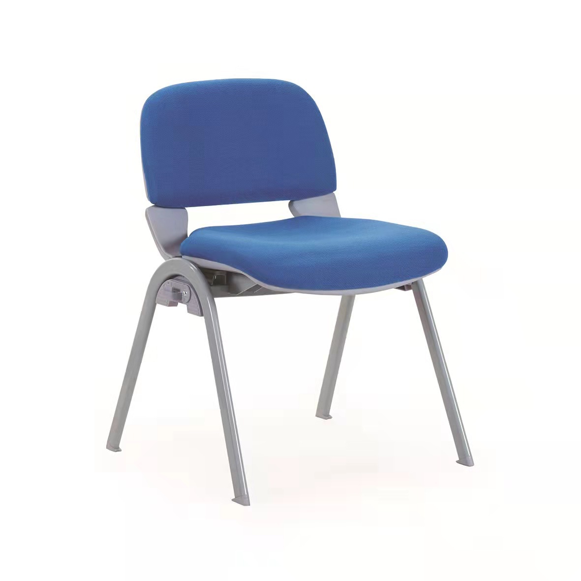 Silla de entrenamiento de tela simple de fábrica con tablero de escritura Silla de conferencia de oficina Silla de noticias de negociación de ocio Silla de computadora en casa image 8