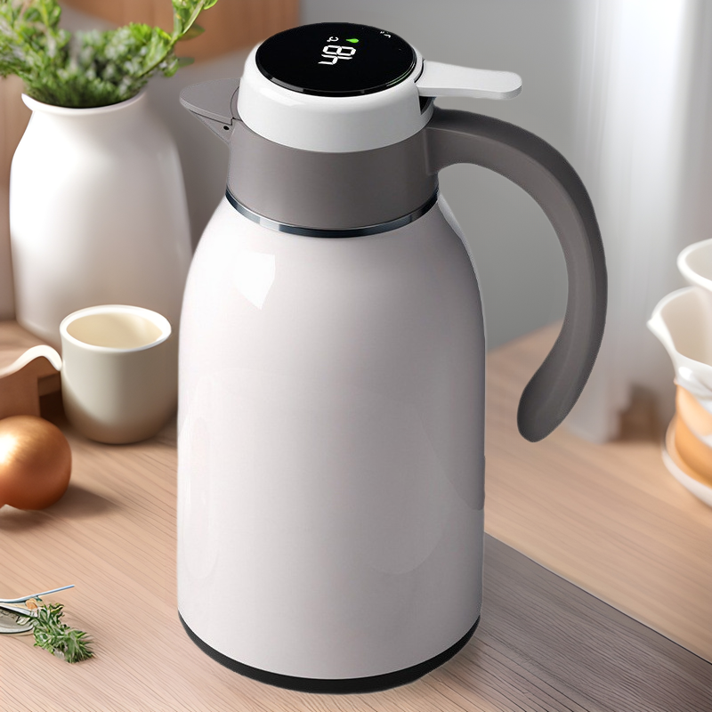 保温ポット2l家庭用保温ボトル保温ポット新型大容量ポットガラス内胆ポット卸売り