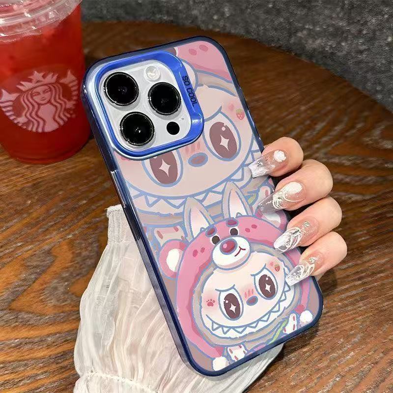 草莓熊适用苹果17Promax手机壳个性元气壳iPhone16ins15/14欧美13|undefined