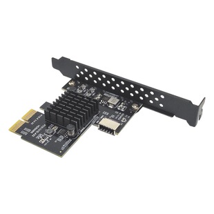 USB3.2 front Type-E expansion card A- KEY 20PIN Xiangshuo ASM3142 to 10Gbps forward and reverse plug