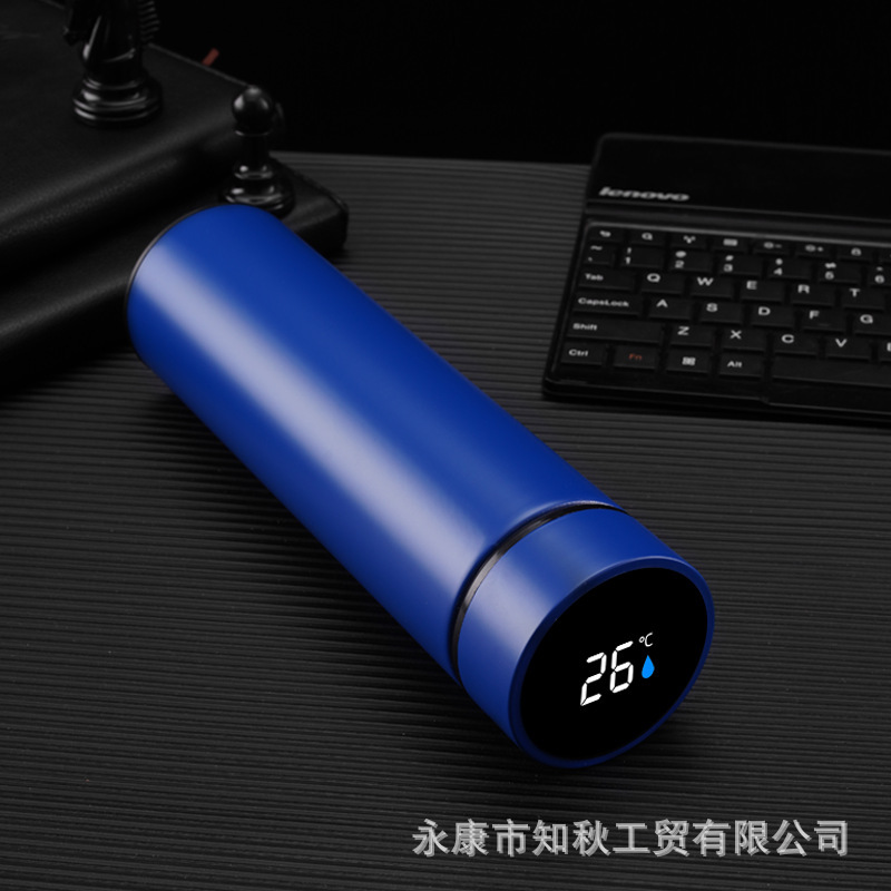 メーカー直供304保温カップステンレス知能温度プレゼント彫刻ストレートカップ高級カップ家庭用コップ|undefined