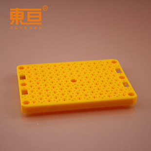 80115 yellow electronic board electronic experiment mounting board 2.3/2.6 self-tapping screw dual-purpose octagonal orifice plate