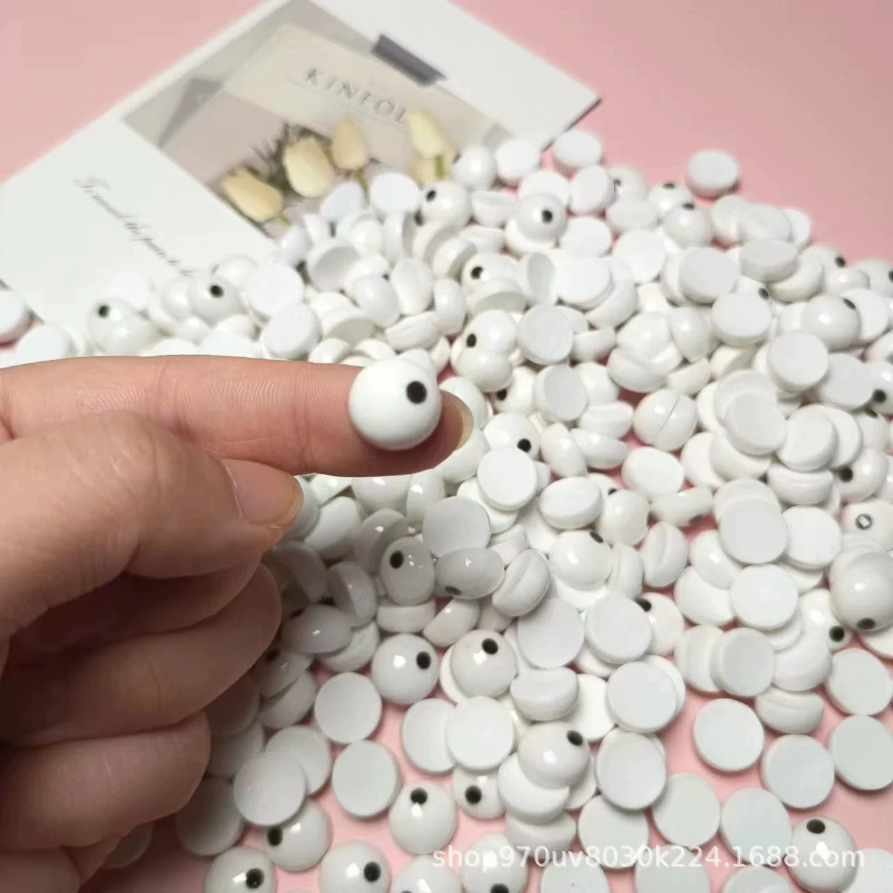 Смола глаза с перекрестными глазами обувь меховые шарики аксессуары глаза ручной работы кремовая сумка материал сумка DIY кукольный материал