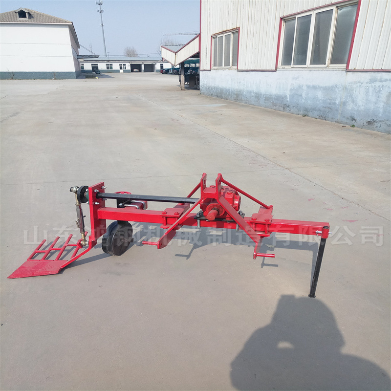 农用拖拉机拖挂式大葱收获机 自动化挖葱机 大棚新鲜葱姜收割机