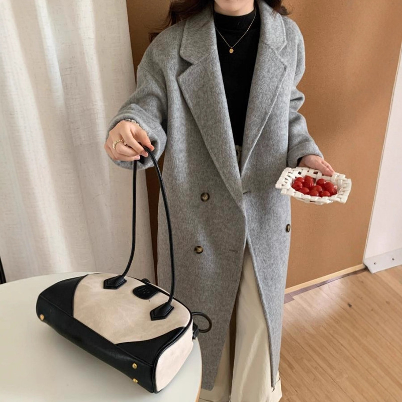 26 Years【Winter Moment High-Quality Long Wool Version】Personally Tested Hand-Stitched Autumn and Winter Simple and Relaxed Korean-Style Oversized Wool 26 Years【Winter Moment High-Quality Long Wool Version】Personally Tested Hand-Stitched Autumn and Winter Simple and Relaxed Korean-Style Oversized Wool