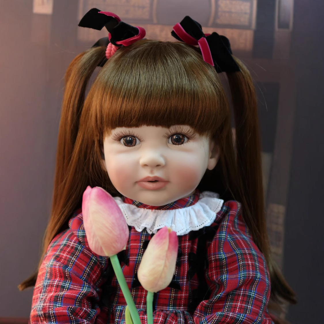 60cm renacido niño NPK simulación bebé renacido muñeca transfronteriza Exportación de comercio exterior