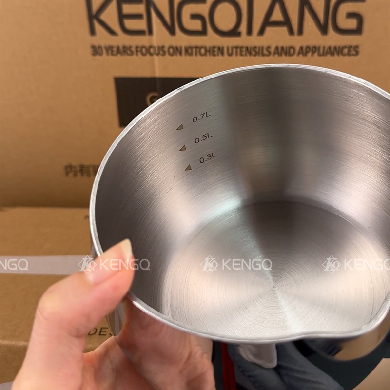 [Alemania] 316 olla de acero inoxidable para bebés, olla de leche para bebés, olla de leche sin recubrimiento