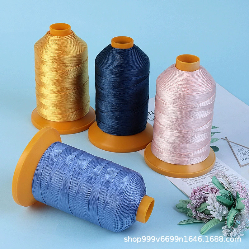 Nylon Sewing Thread, Leather Thread, Silk Thread, Polyester Sewing Machine Thread, High-Strength, Wear-Resistant, Home Textile, Household Hand Sewing and Weaving