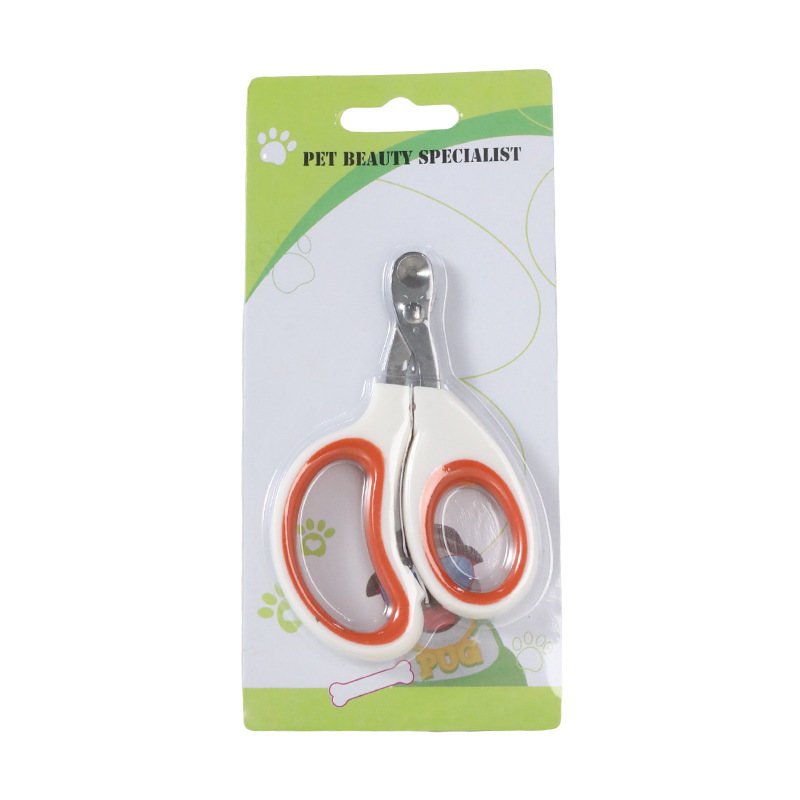 A juego de colores pequeño ciego tijeras gato cortauñas belleza cortaúñas perro nail grinder blister Pack