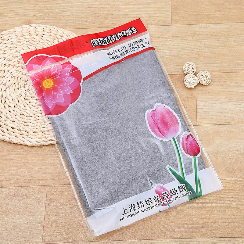 Утолщение 1 полоска банное полотенце упаковочный пакет пластиковый подарочный пакет самоклеящий мешок opp мешок Независимый мешок для упаковки полотенец