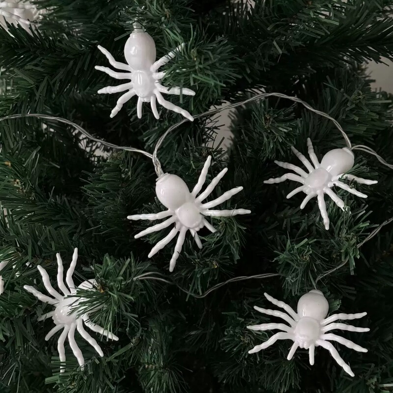 Halloween Spider String Lights Led Small Battery Box Style Colorful Lights Holiday Flashing Lights Atmosphere Lights Pumpkin USB Light Strip Decoration Halloween Spider String Lights Led Small Battery Box Style Colorful Lights Holiday Flashing Lights Atmosphere Lights Pumpkin USB Light Strip Decoration